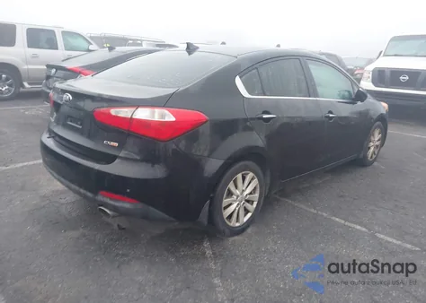 2014 Kia Forte Ex z USA, uszkodzony, nr VIN KNAFX4A86E5123018